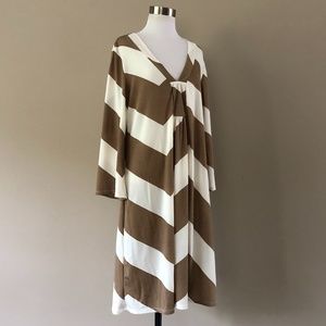 Extra Large Pullover Striped Dress Isha's